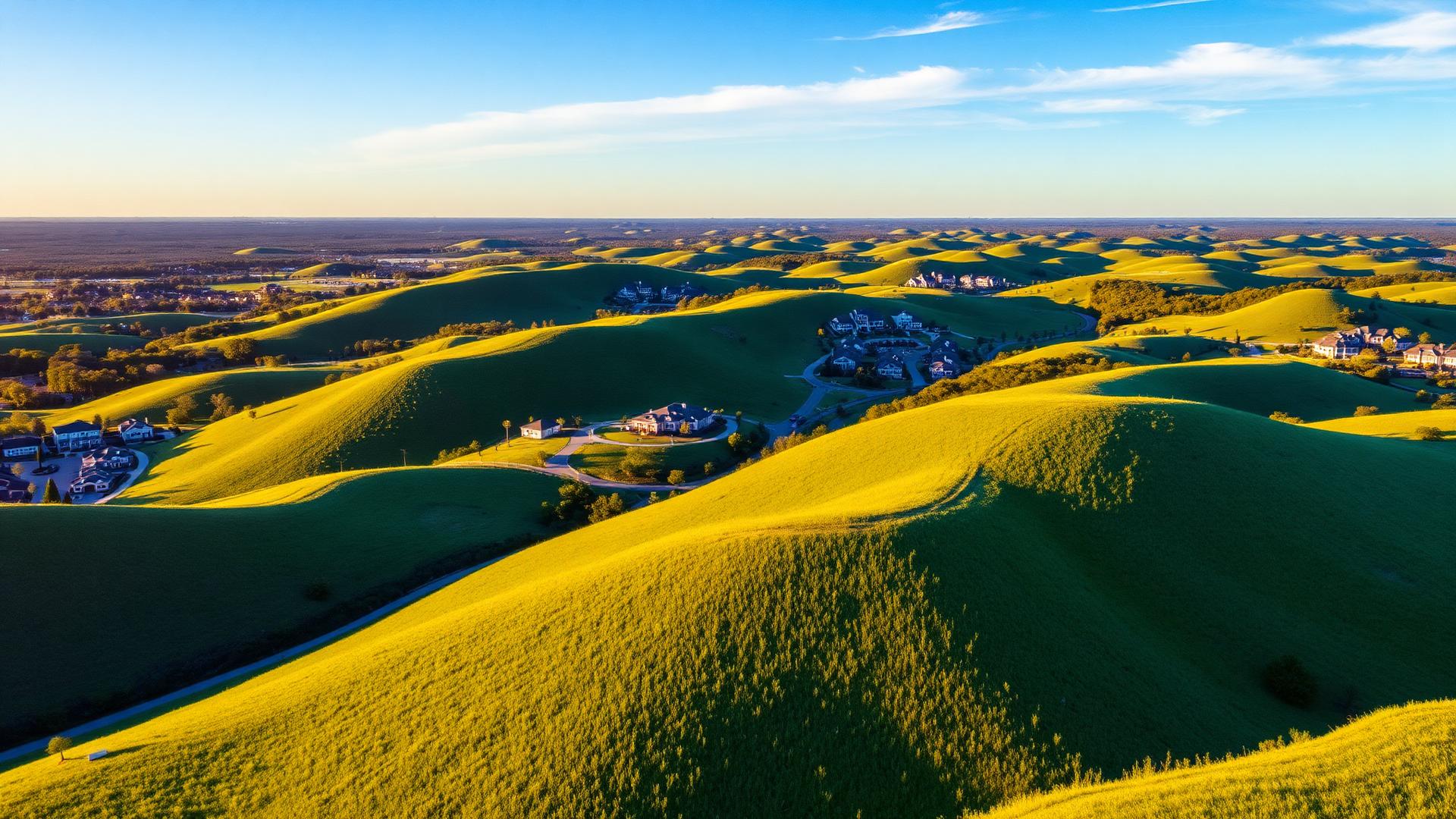 Hills of Minneola area background