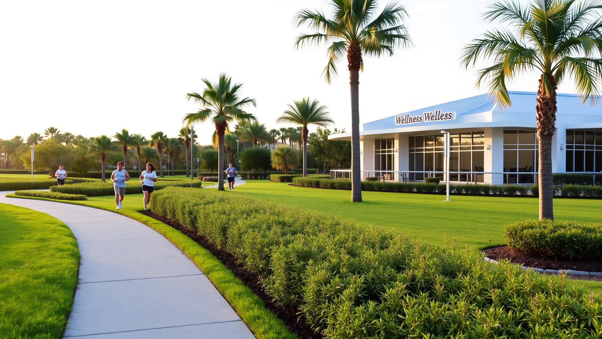 Wellness Ridge area background